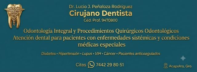 Ampliar imagen: Dentista Lucio J. Peñaloza - Odontólogo Clínico.
