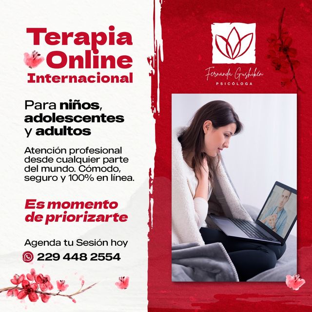 Ampliar imagen: Psic María Fernanda Gushikén - Consulta Online Costa de Oro