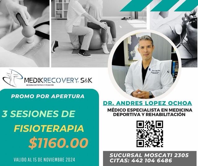 MEDIKRECOVERY Centro de Especialidades en Pediatría, Medicina Deportiva, Nutrición y Fisioterapia