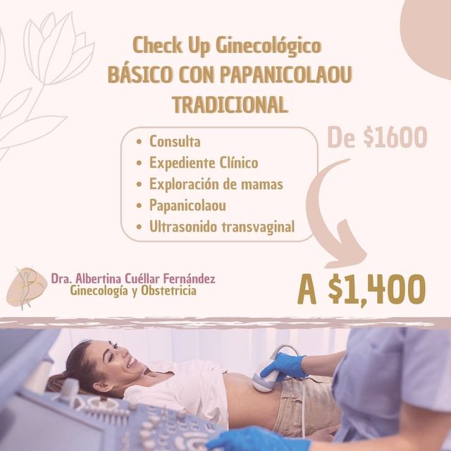 Ampliar imagen: Dra. Albertina Cuéllar. Ginecología y Obstetricia