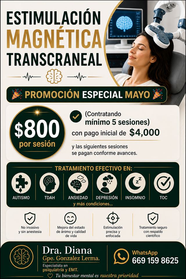 Ampliar imagen: Psiquiatra y Estimulación Magnética Transcraneal