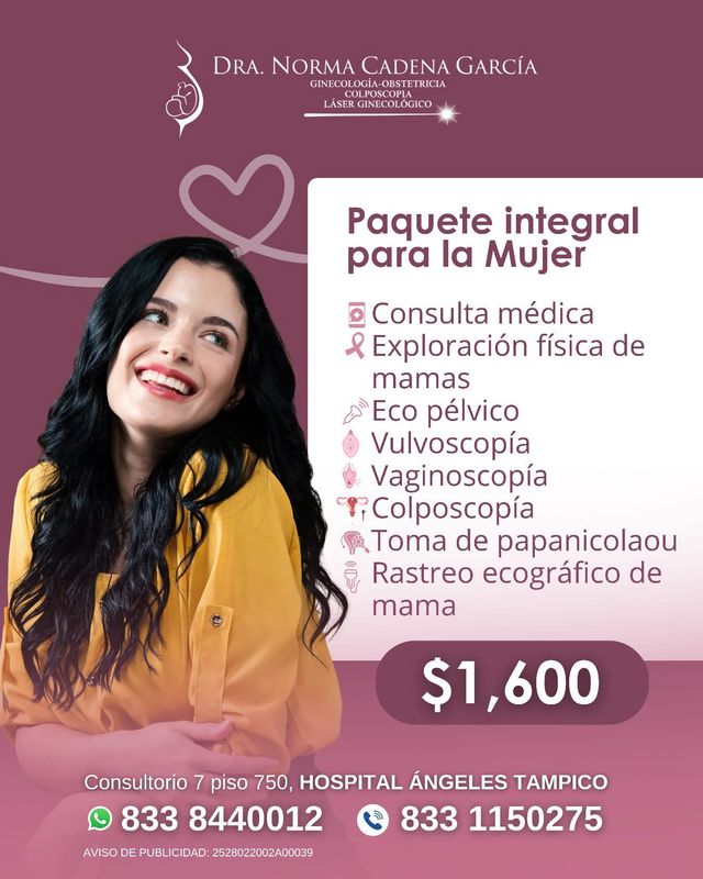 Ampliar imagen: Ginecología y obstetricia: Colposcopia, Láser ginecológico, regenerativo y funcional