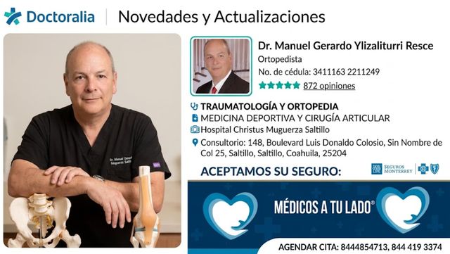 Ampliar imagen: Consultorio privado  Hospital Christus Muguerza Saltillo