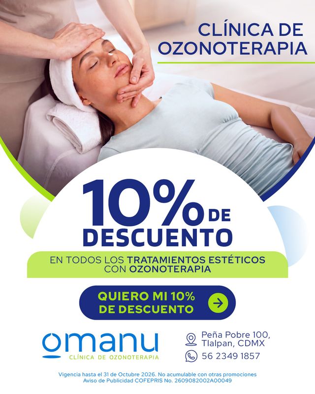 Ampliar imagen: OMANU Clínica de Ozonoterapia