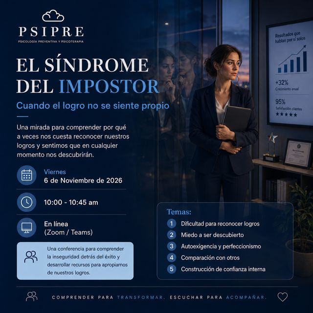 Ampliar imagen: Psipre Psicología Preventiva y Psicoterapia