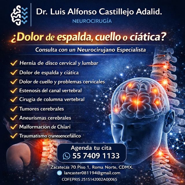 Ampliar imagen: Neurocirugía y Cirugía de Columna Consultorio 101