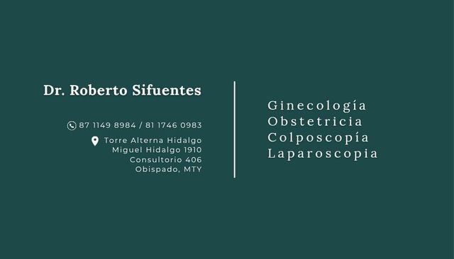 Ampliar imagen: Dr Roberto Sifuentes Ginecologia y Obstetricia