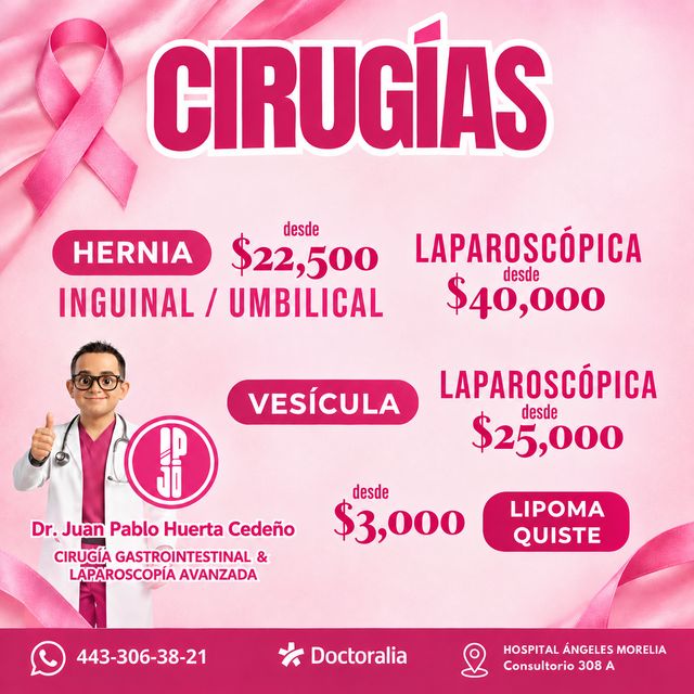 Ampliar imagen: HOSPITAL ÁNGELES MORELIA Consultorio 308 A