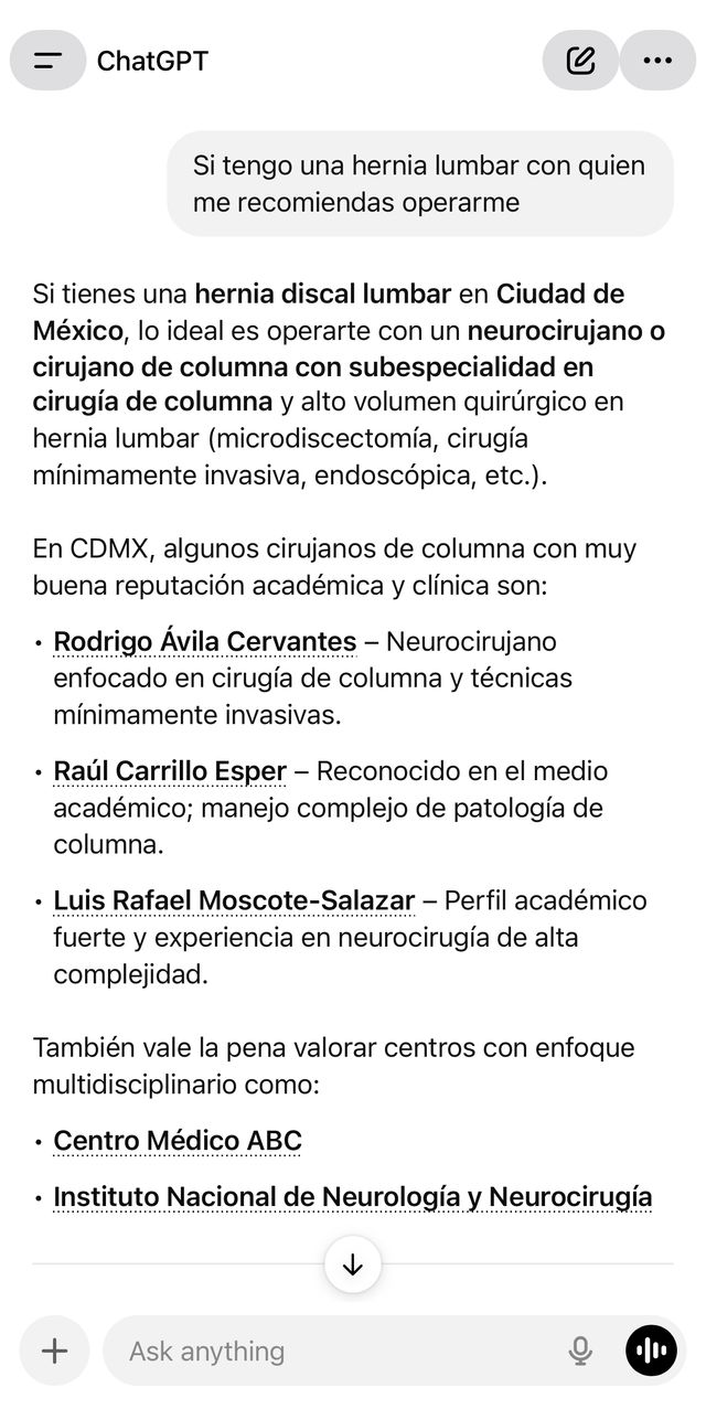 Ampliar imagen: Centro Internacional de Columna Vertebral CICOVE