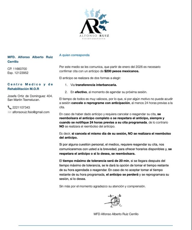 Ampliar imagen: Centro Médico y de Rehabilitación M.O.R.