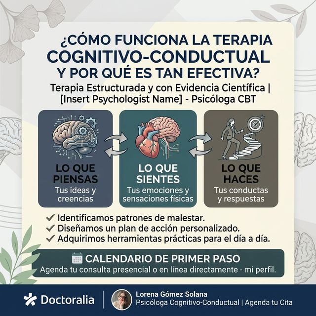 Ampliar imagen: Psicoterapia Cognitivo Conductual, Puebla