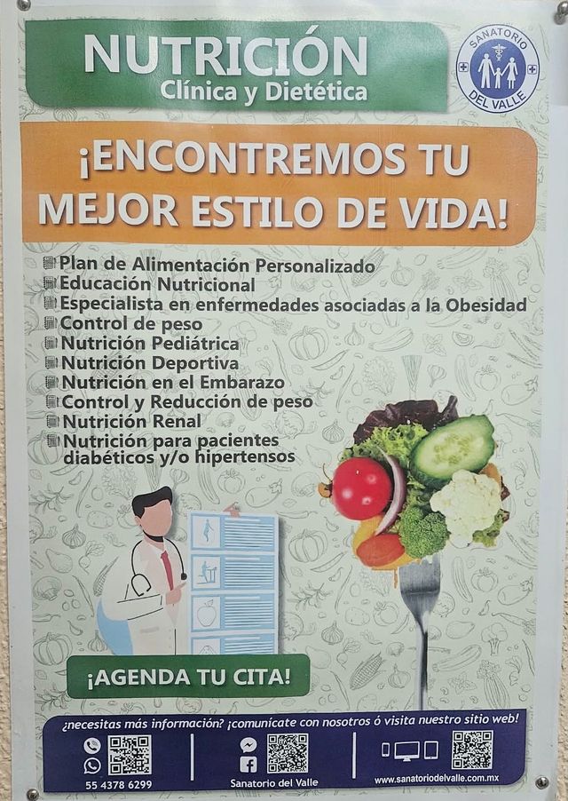 Ampliar imagen: Consulta especializada en nutrición clínica y medicina familiar