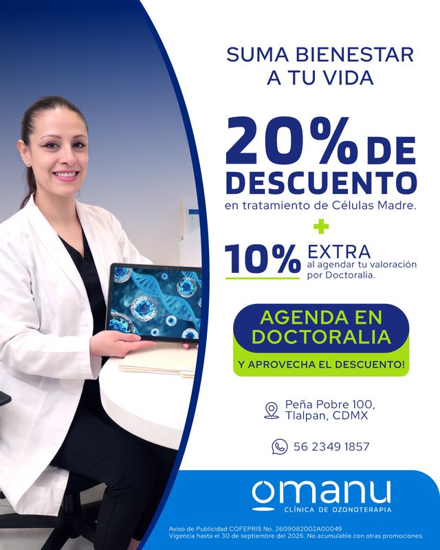Ampliar imagen: OMANU Clínica de Ozonoterapia
