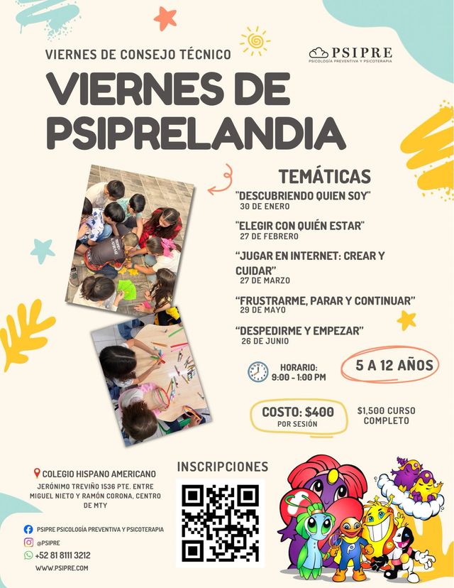 Ampliar imagen: Psipre Psicología Preventiva y Psicoterapia