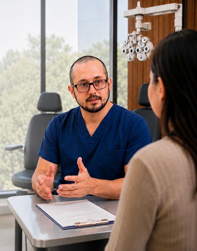 Ampliar imagen: Dr. Sergio Herrero Herrera - Consultorio de Oftalmología