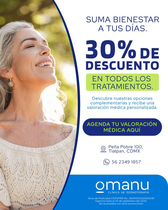 Ampliar imagen: OMANU Clínica de Ozonoterapia