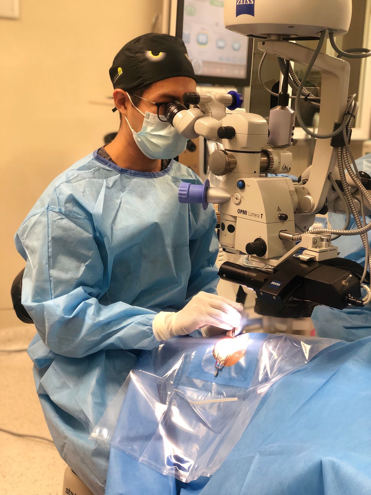 Campímetro para diagnóstico de glaucoma