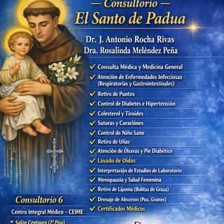 Consultorio Médico El Santo de PaduaVicente Guerrero - 